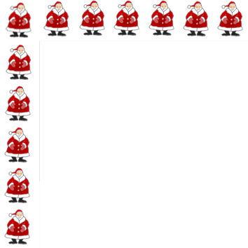 Free Border Clip Art Holiday - Christmas Border Clipart Free (354x354)