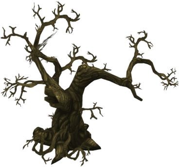 Low Poly Dead Tree Set 3d Model Low-poly Obj Fbx Ma - Low Poly Dead Tree (500x500)