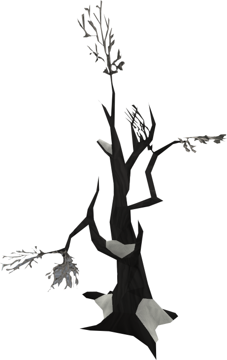 Dead Tree Covered In Snow - Dead Tree With Snow (461x730)