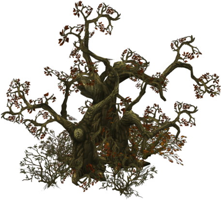 Low Poly Dead Tree Set 3d Model Low-poly Obj Fbx Ma - Tree Branch Texture Games (500x500)