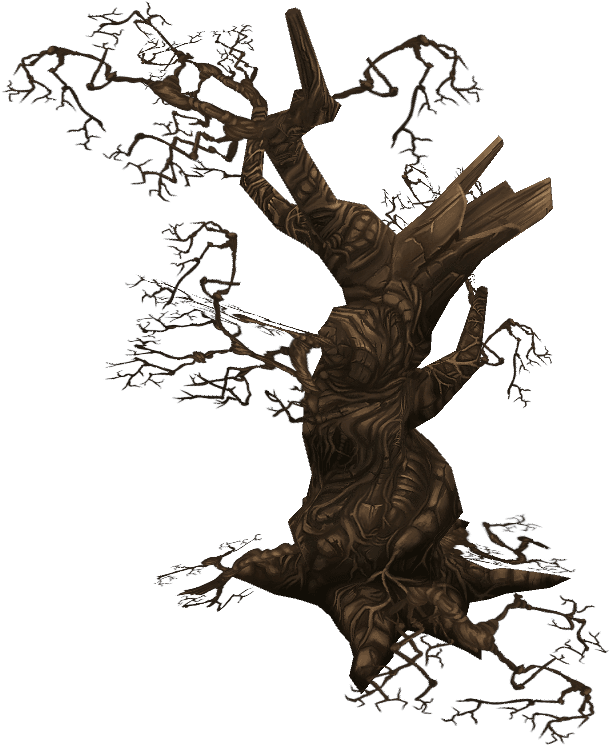 Low Poly Dead Tree Pack - Low Poly (1024x1024)