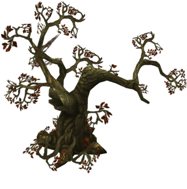 Low Poly Dead Tree Set 3d Model Low-poly Obj Fbx Ma - Low Poly Dead Tree (500x500)