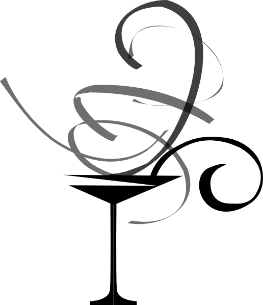 Cocktail Glasses Clipart (516x598)