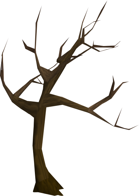 Windswept Tree - Dying Tree Png (454x639)