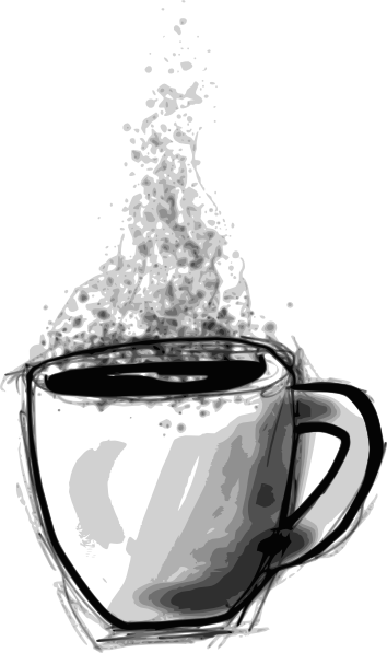 Coffee Cup Sketch Png (354x597)