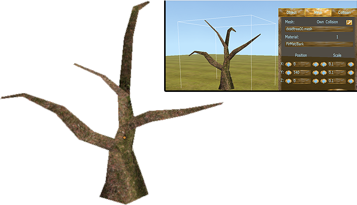 Free To Download Very Lowpoly Dead Tree By Mossasaurus - Art (706x422)