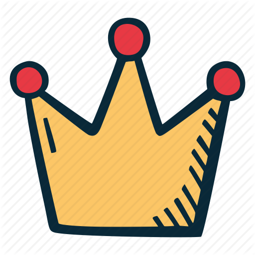 Drawn Crown Transparent - Hand Drawn Crown Png (512x512)