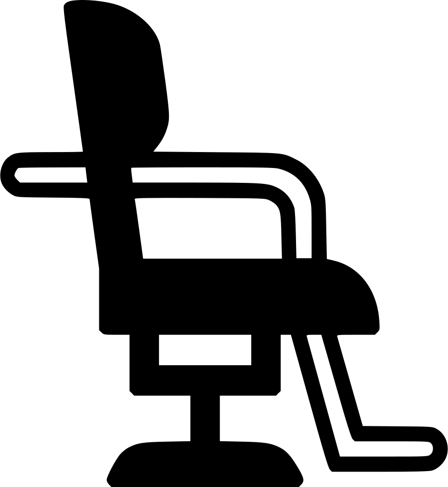Salon Furniture Barber Hair Cutting Hairdresser Chair - Nail Salon Furniture Icon (902x980)