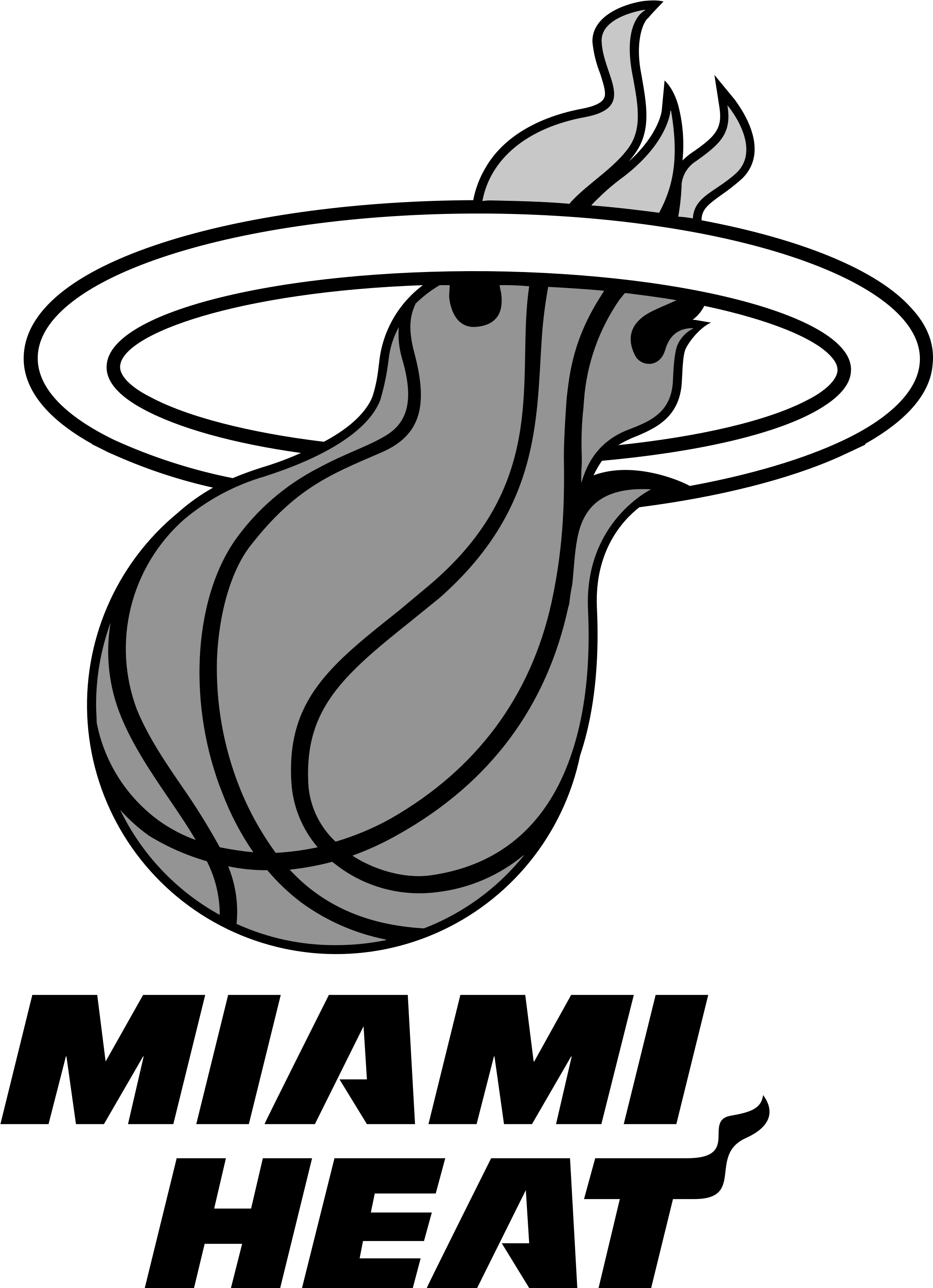Miami Heat Logo Png Transparent Amp Svg Vector - Miami Heat Logo Png (2400x3400)
