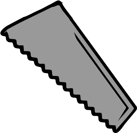 Plain Saw Blade Clip Art At Clker - Clip Art (600x575)