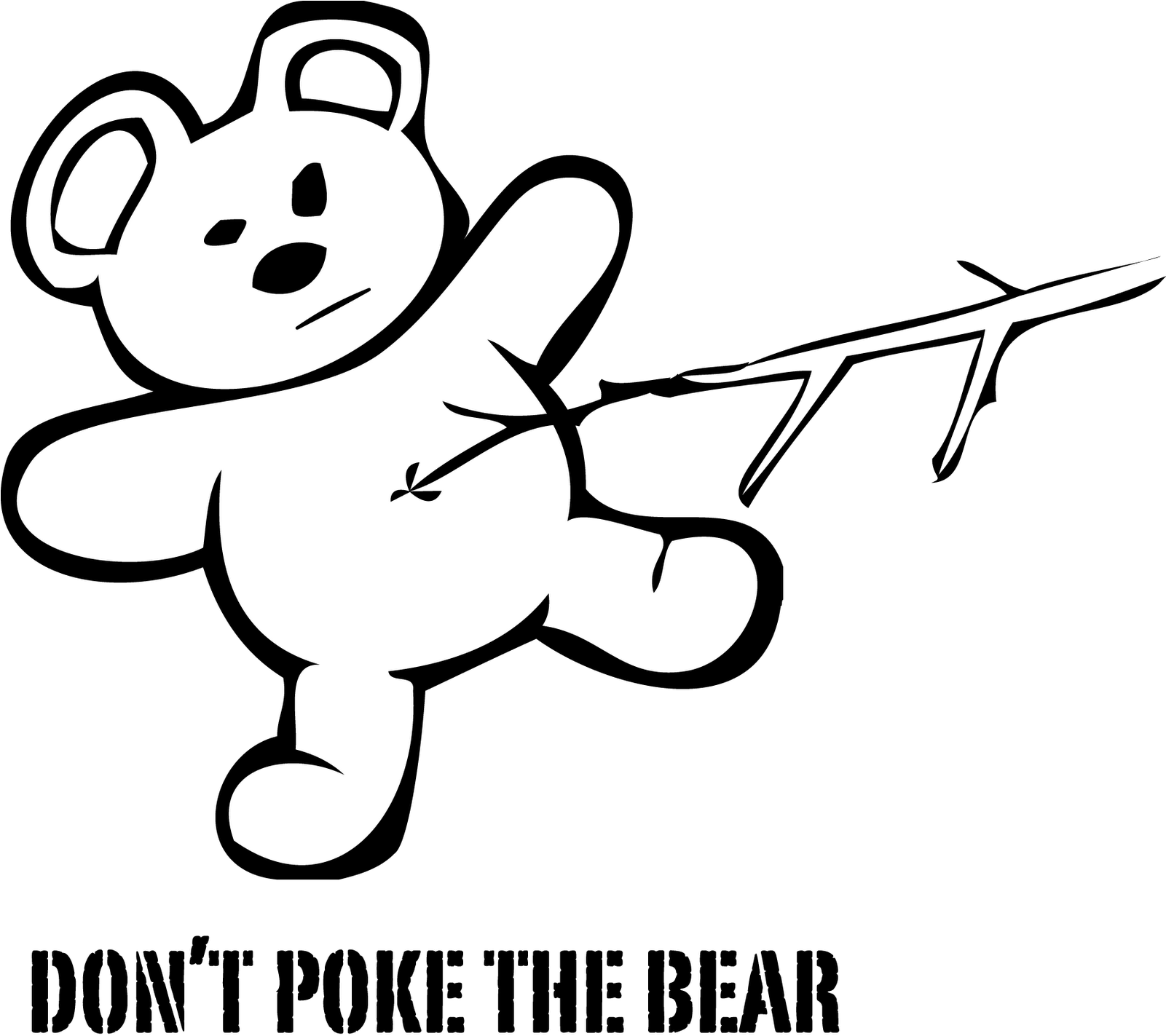 "is There Something Bother You" I Ask My Son Who Seems - Don T Poke The Bear (1600x1461)