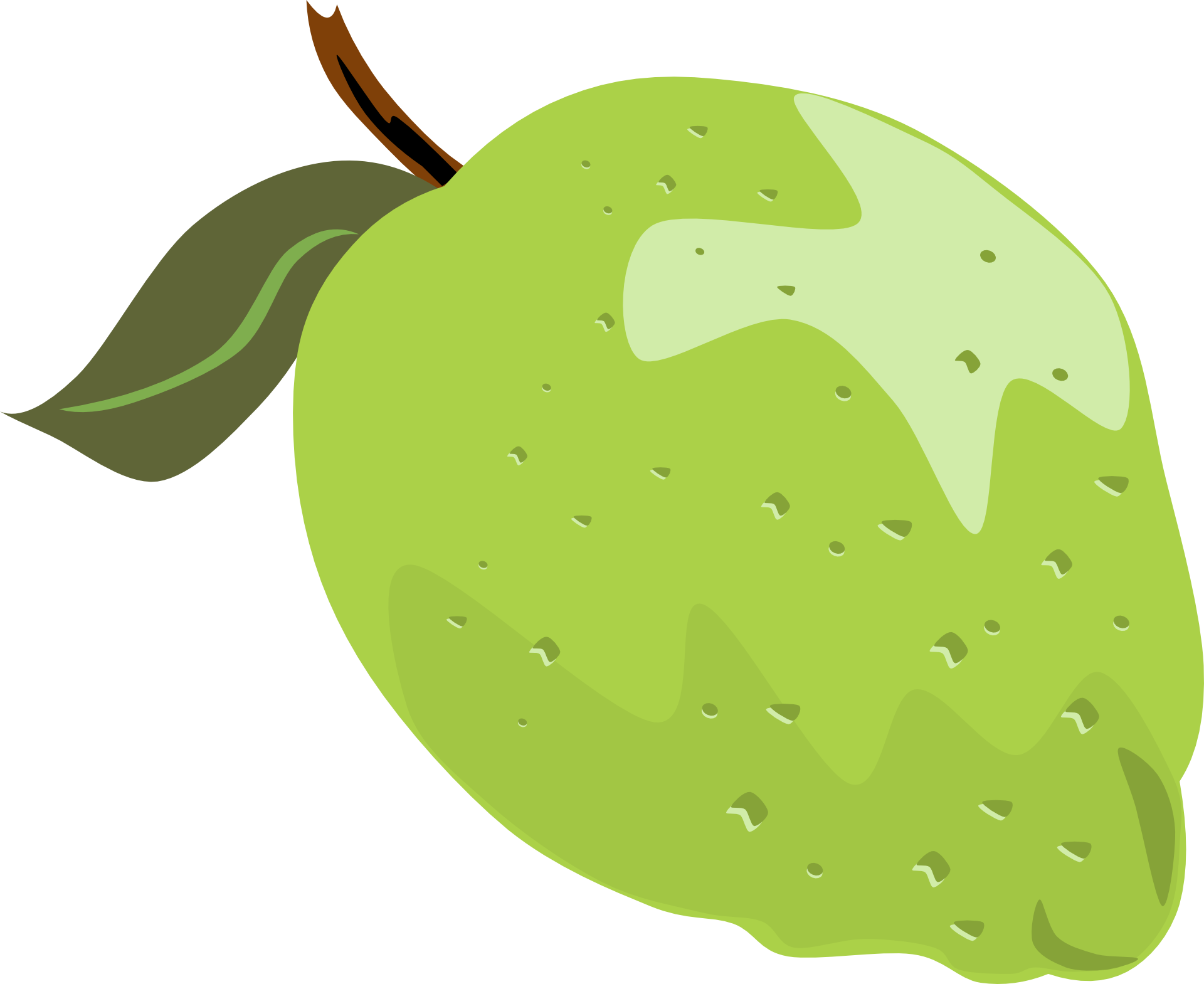 Guava Lime Fruit Clip Art - Guava Lime Fruit Clip Art (1920x1569)