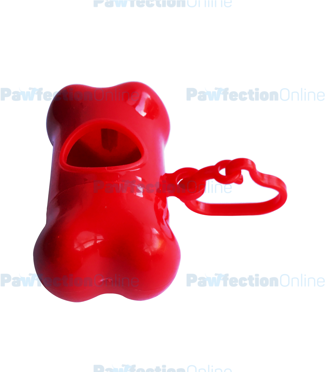 The Red Bone Shaped Dog Poop Bag Holder Dispenser Is - Mobile Phone (1200x1200)