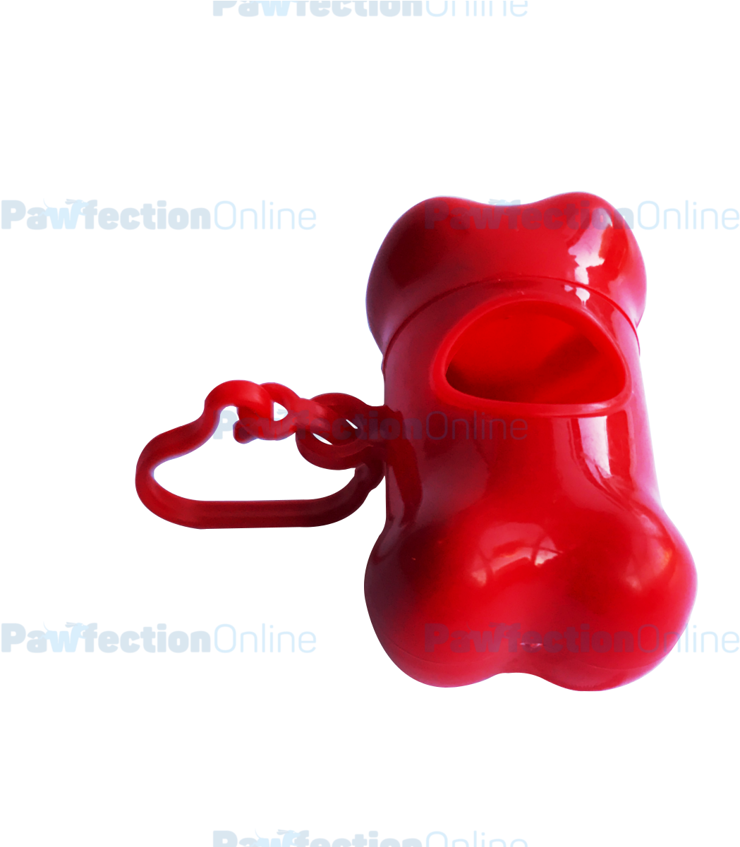 The Red Bone Shaped Dog Poop Bag Holder Dispenser Is - Mobile Phone (1200x1200)