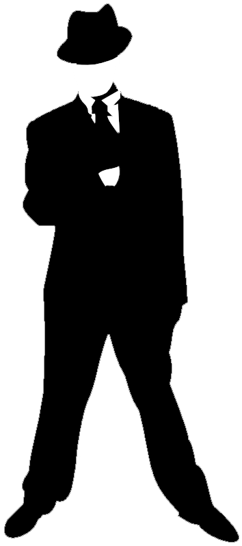 Mobster Pictures - Mobster Clipart (360x803)