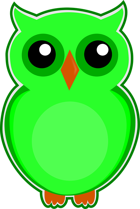Cute Owl Clipart 20, Buy Clip Art - Owl (484x720)
