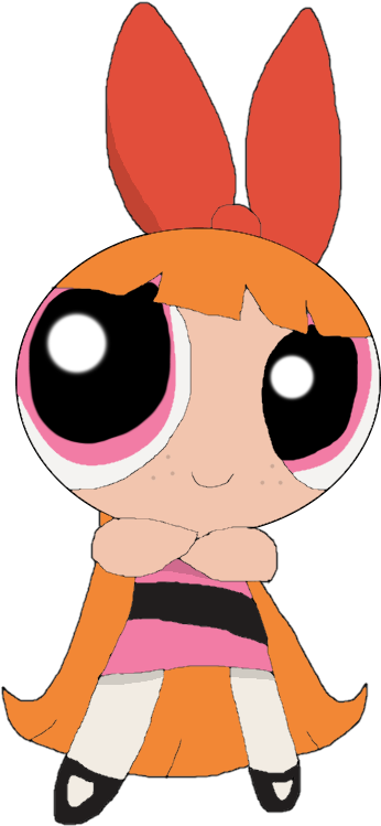 Blossom In Cgi From Rise Of The Powerpuff Girls 2018 - Rise Of The Powerpuff Girls (355x752)