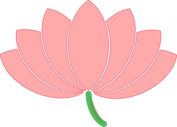 Pink Lotus Clip Art At Clipart Library - Sacred Lotus (600x431)