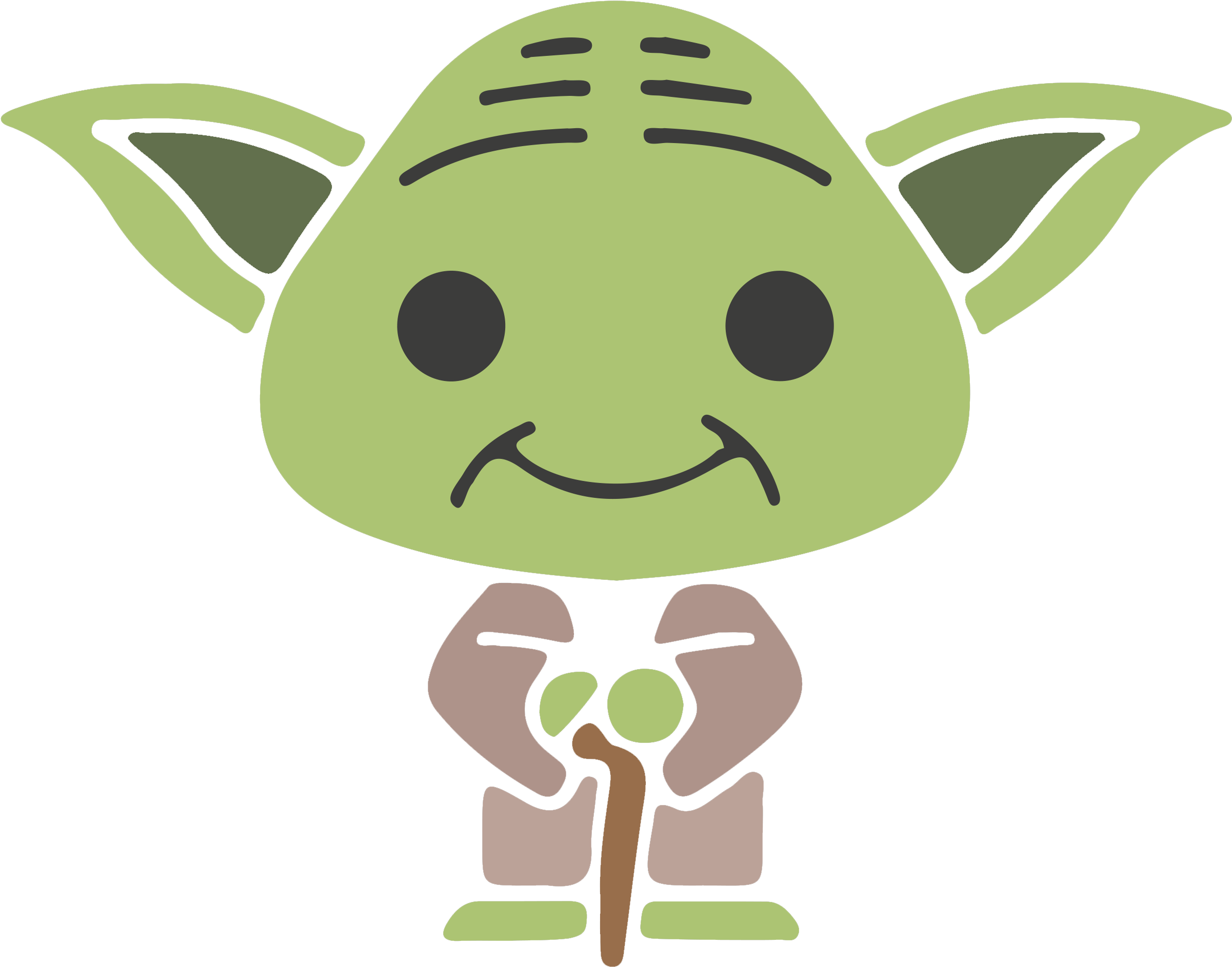 Yoda Greeting Card Fathers Day Christmas Card - Yoda Greeting Card Fathers Day Christmas Card (2550x2040)