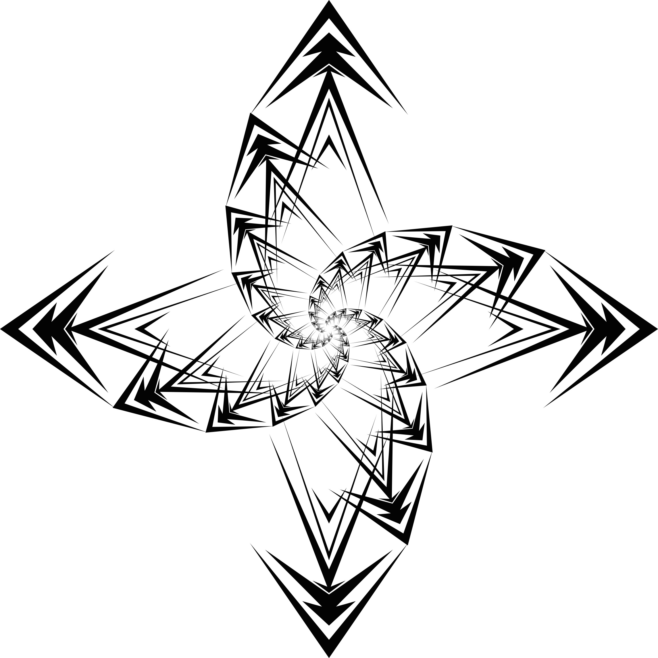 Abstract Arrows Vortex - Portable Network Graphics (2290x2290)