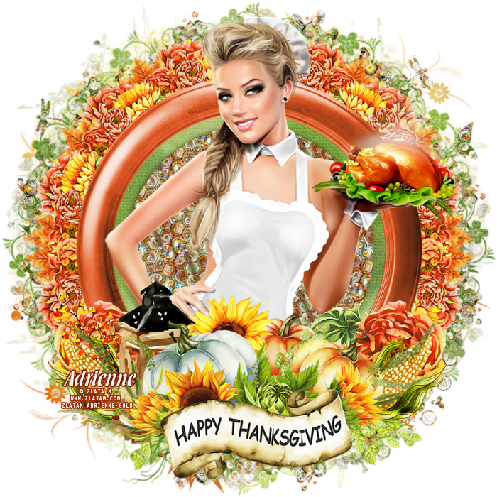 Happy Thanksgiving Day - Happy Gobble Gobble Day (700x700)