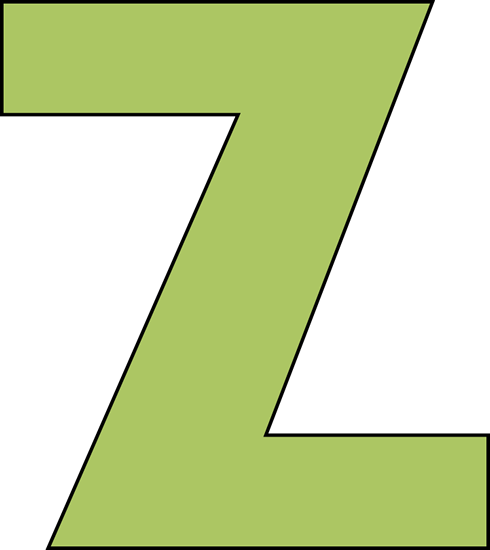 Letter Z Clipart - Z Letter Clip Art (490x550)
