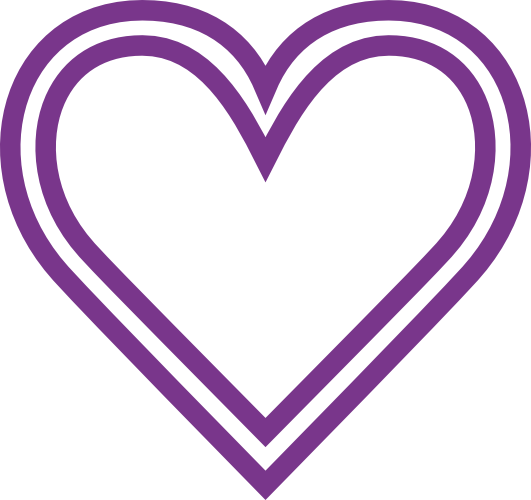 Tested And Certified - Orange Heart Icon (531x500)