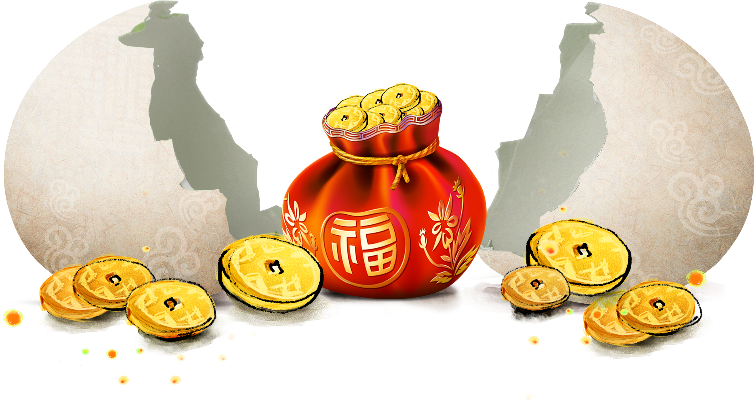 South Korea Tradition Chinese New Year Clip Art - South Korea Tradition Chinese New Year Clip Art (3050x2050)
