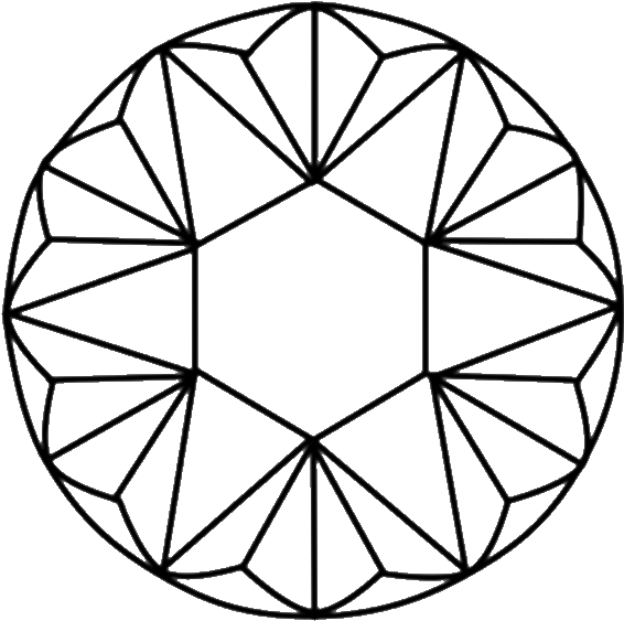 Round Gem Base 2 By Iggwilv - Gems Clipart Black And White (787x690)