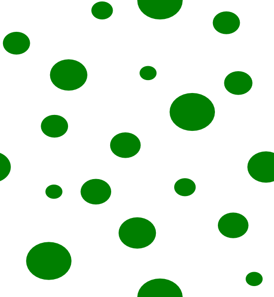 Polka Dots Green Png (552x597)
