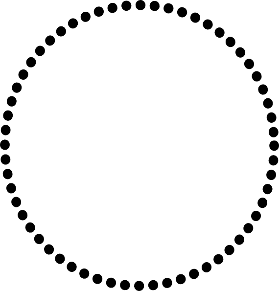 Circle Elegant Border Png (570x595)