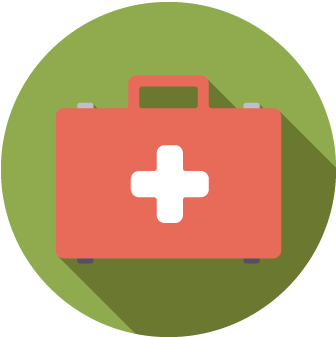 Illustration Of A Medical Supply Kit - Portrait Of A Man (400x400)