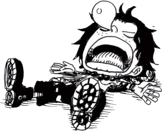 Ace By Kushikimotoamvs - Portgas D Ace Black And White (614x520)