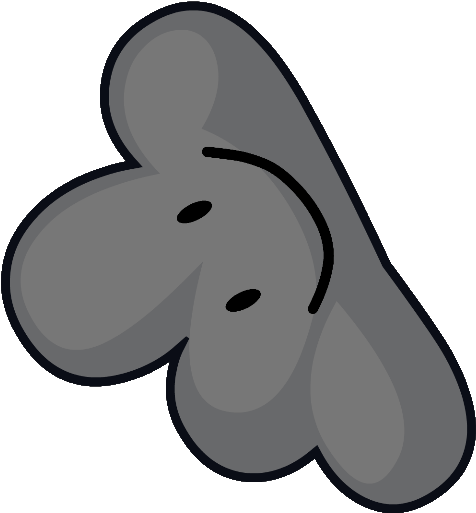 02, May 7, 2017 - Cloudy Bfdi Png (503x522)