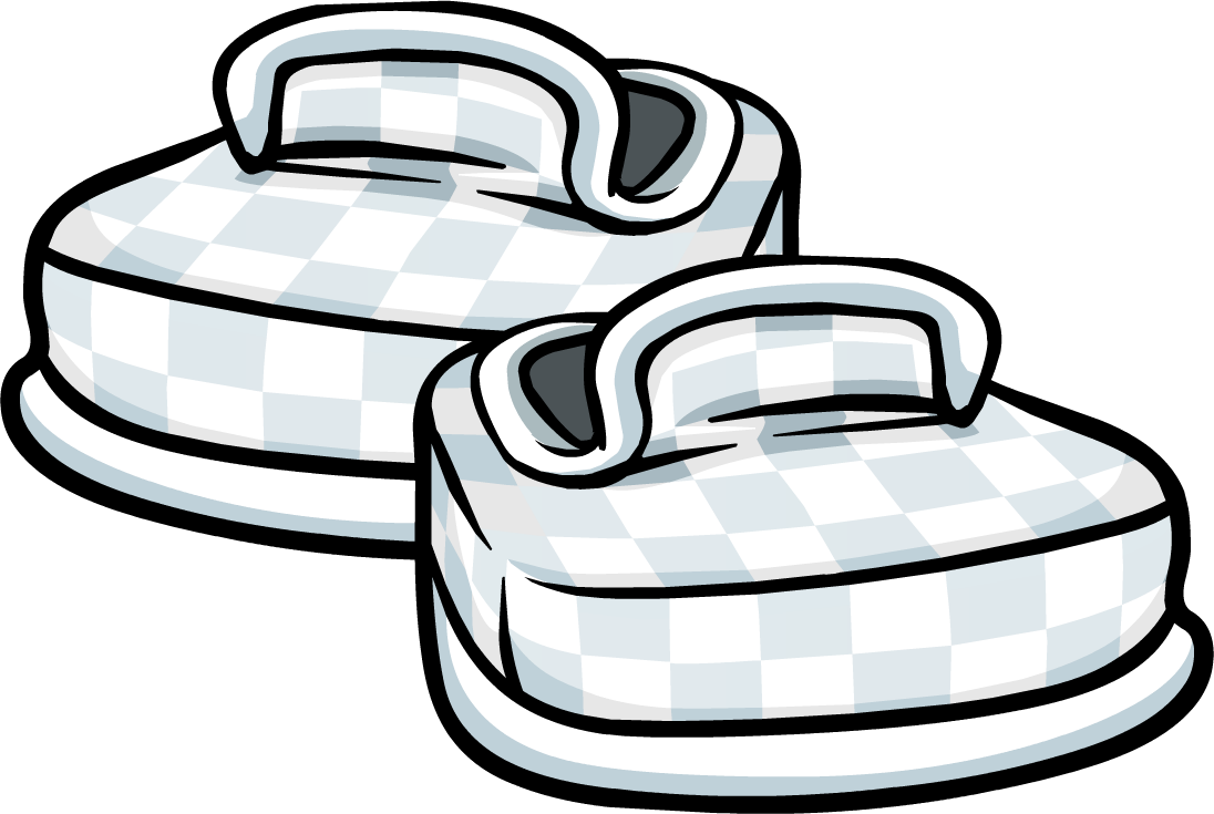 White Checkered Shoes Icon - Green (1096x735)