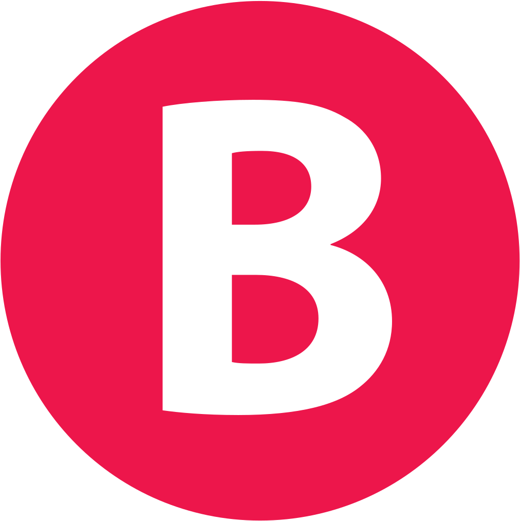 Logo Tramway Bordeaux Ligne B - B Logo 1024 1024 (1024x1024)