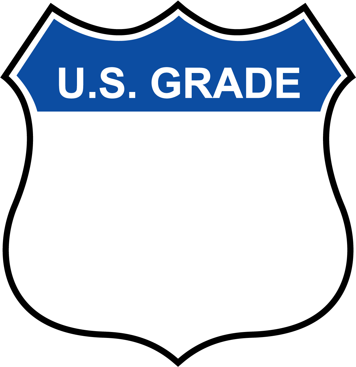 Inspection Grade B Transparent - Sign (1272x1272)