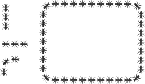 Rectangle Clip Art - Ant Border Png (486x282)