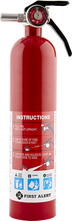 Rechargeable Home Fire Extinguisher Ul Rated 1 A - First Alert Fire Extinguisher (900x900)
