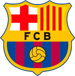 Barcelona B - Barcelona Soccer Team Logo (354x354)