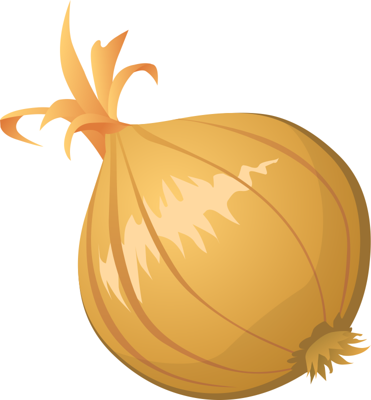 Free To Use &, Public Domain Onion Clip Art - Onion Clipart (742x800)