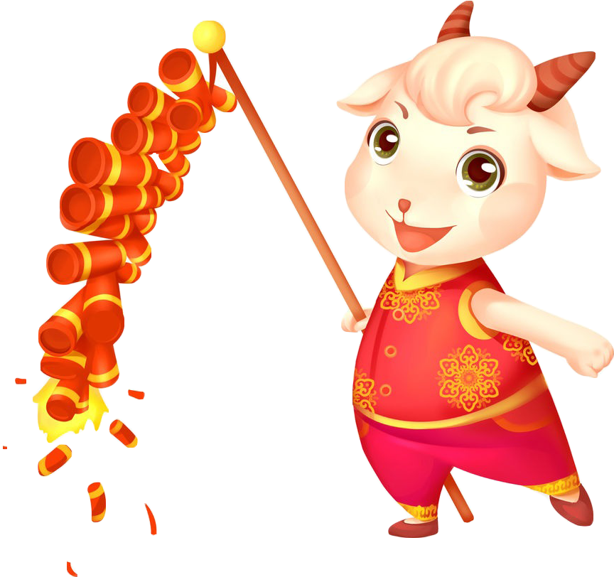 Firecracker Chinese New Year Fai Chun - Firecracker (1000x1030)