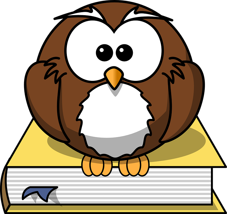 Spanish Book Cliparts 28, - Cartoon Owl (764x720)