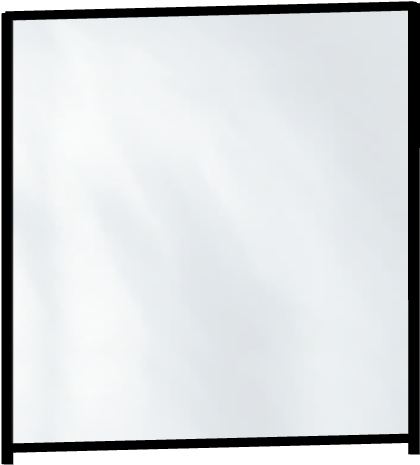 Glass Fence - Led-backlit Lcd Display (480x480)