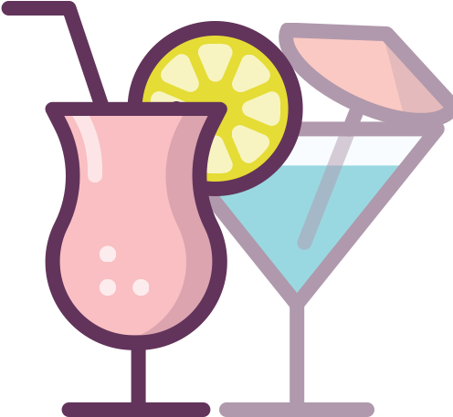 Alcohol, Alcoholic, Bar, Cafe, Cocktail, Mixed, Drink - Party Drinks Clipart Png (512x512)