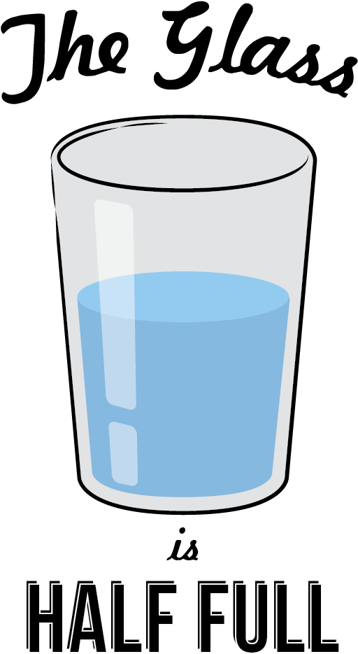 How Full Is Your Glass - Glass Is Half Full (573x959)