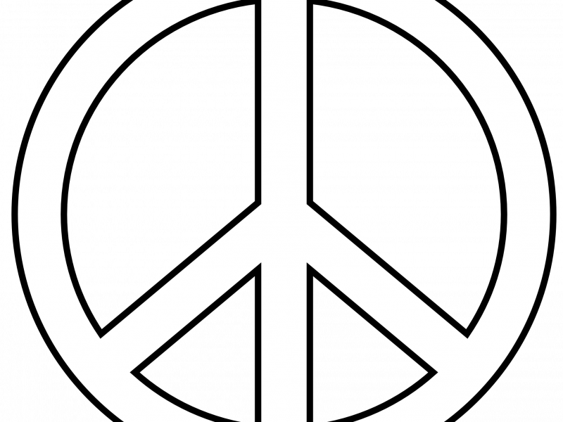 Download Endearing Peace Sign Images Free Clip Art - Download Endearing Peace Sign Images Free Clip Art (800x600)