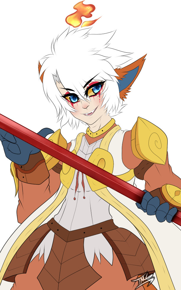 Monkey Boy By Anbugreninja - Anime Monkey Boy (612x980)