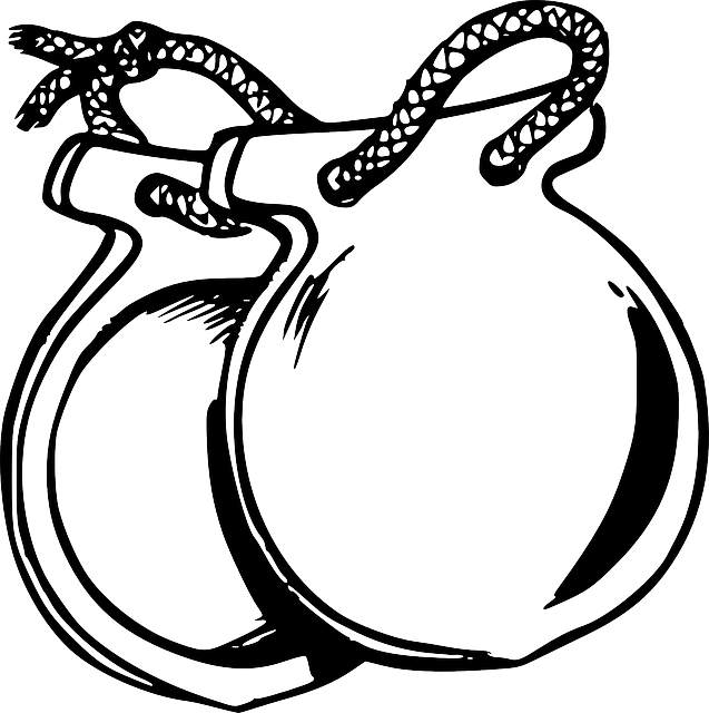 Musical Music, Outline, Drawing, Cartoon, Page, Musical - Castanets Clipart Black And White (637x640)