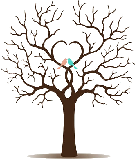 Pesquisa No Google - Family Tree With Birds (570x713)